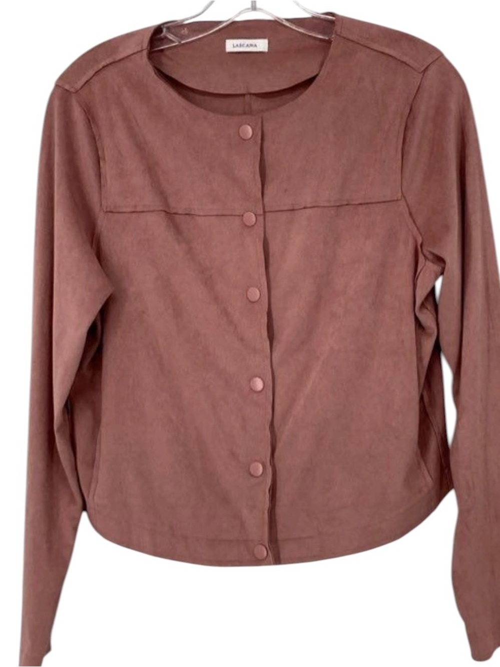 Lascana Faux Suede Cropped Jacket